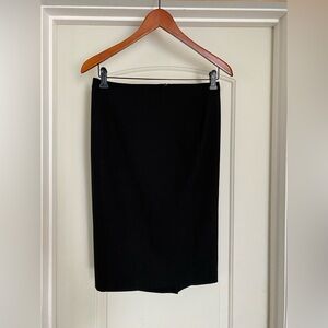 Zara Black Pencil Skirt Knee-Length Workwear